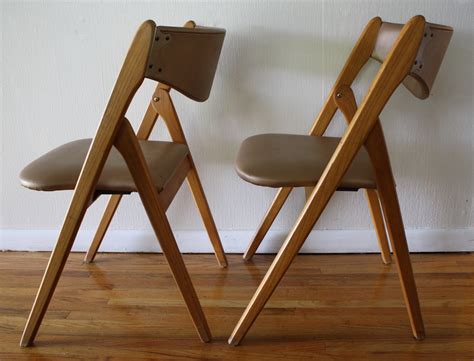 mid century modern folding chair|Mid Century Modern Folding Chair